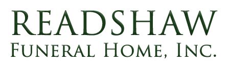 Friends received Monday 2-4 & 6-8 PM at the Readshaw Funeral Home, Inc. . Readshaw funeral home inc